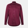 Collared Neck Long Sleeve Regular Fit Shirt