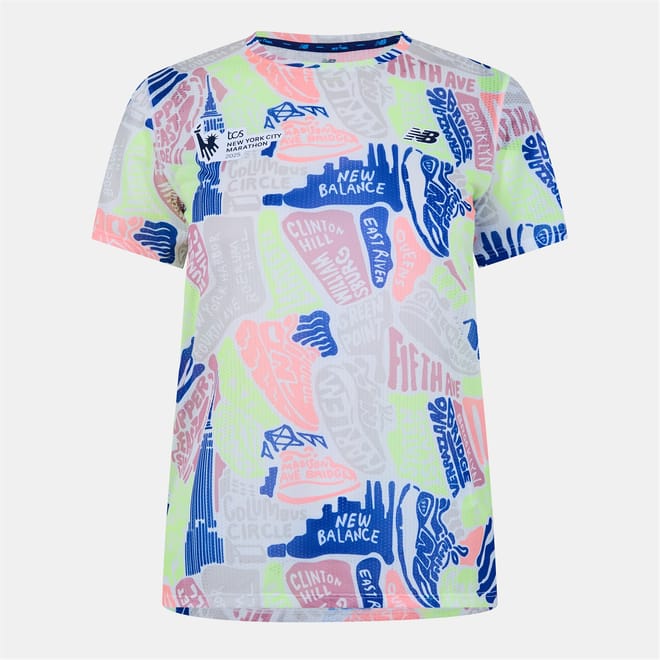 NYC Print Crew Neck Short Sleeve T-Shirt