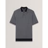 Collared Neck Short Sleeve Polo Shirt