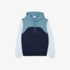 Classic-Fit Colour Block Hooded Sweatshirt