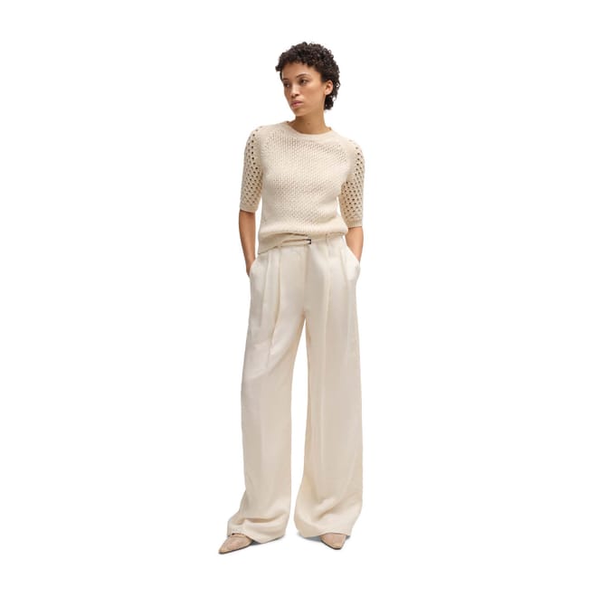 Taualy-W Relaxed Fit Wide Leg Trousers