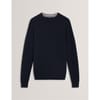 Stitch Crew Neck Knitted Top