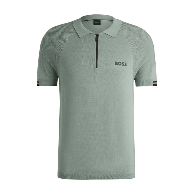 K Perform Max Zip Neck Polo Shirt