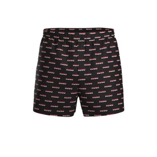 Logo Print Pyjama Shorts