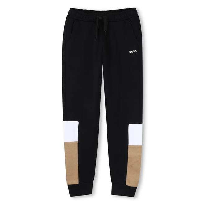 Wordmark Color Block Slim Joggers