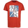 Bicycle Graphic Crew Neck Short Sleeve Jersey T-Shirt