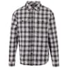 Collared Neck Long Sleeve Shirt with Chest Pocket