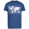 Chera Geographic Print Crew Neck Short Sleeve T-Shirt