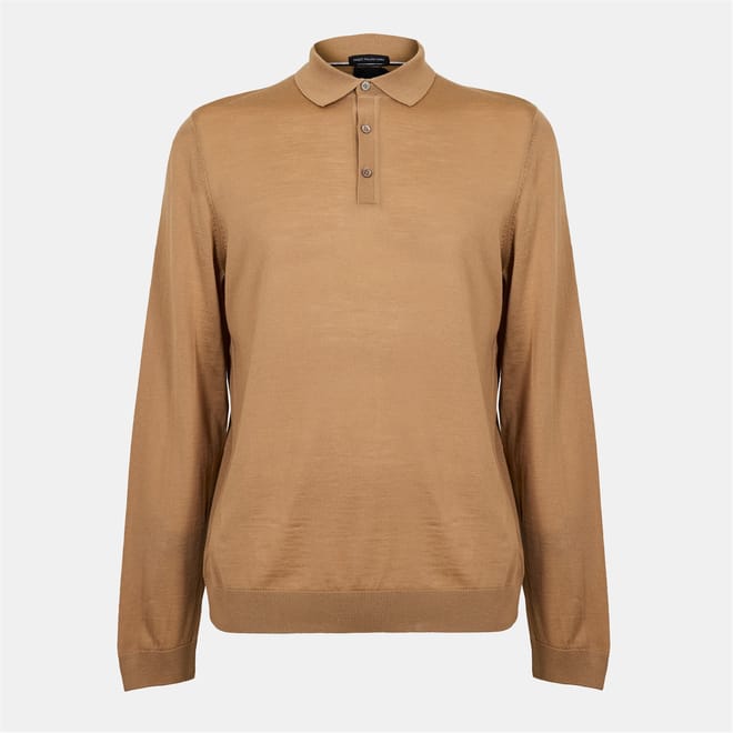Lancione Long Sleeve Polo