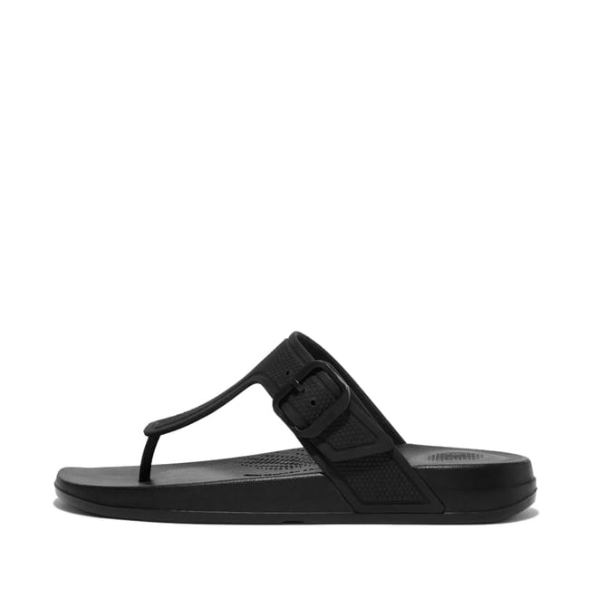 iQushion Adjustable Buckle Flip-Flops