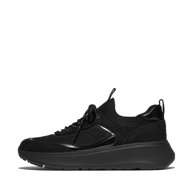 F-Mode FlatForm Slip on Laced Trainers