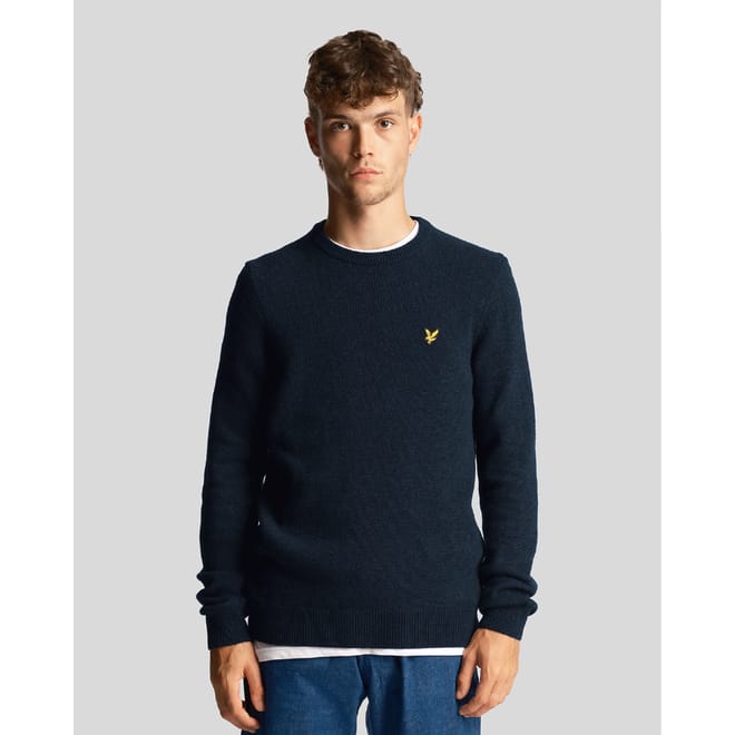 Crewneck Lambswool Blend Jumper