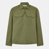 Shire Solid Patterned Chest Pocket Overshirt