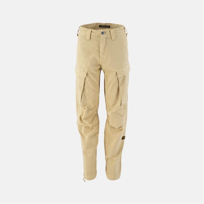 Solid Patterned Flap Pocket Combat Pants