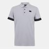 Contrast Cuff Polo Shirt with Collared Neck
