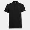 Collared Neck Cuff Sleeve Polo Shirt