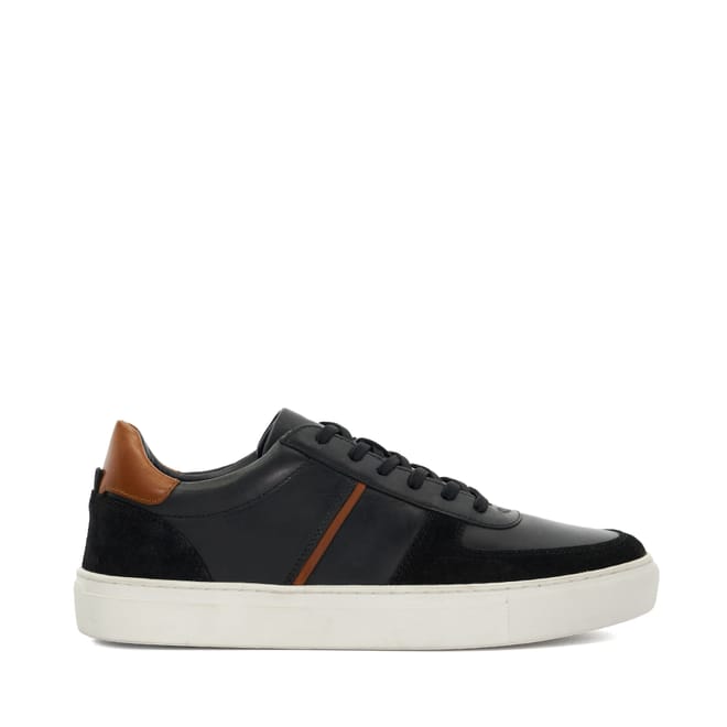 Theron Leather Panel Detail Trainers