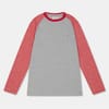 Injection Crew Neck Raglan Sleeve Baseball T-Shirt