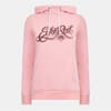 Scarlett Hooded Neck Lettering Sweatshirt
