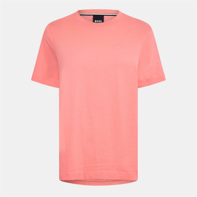 Embroidered Crew Neck Short Sleeve Jersey T-Shirt