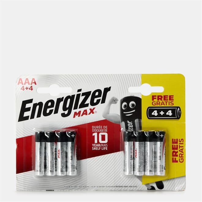 Energizermaxaaa4+4free41