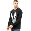 Graphic Crew Neck Long Sleeve Jersey T-Shirt