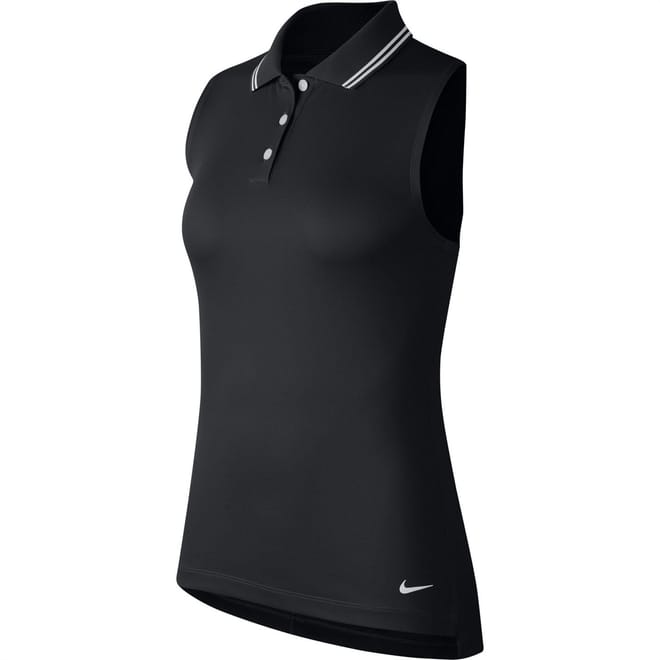 Womens Dri Fit Victory Sleeveless Golf Polo