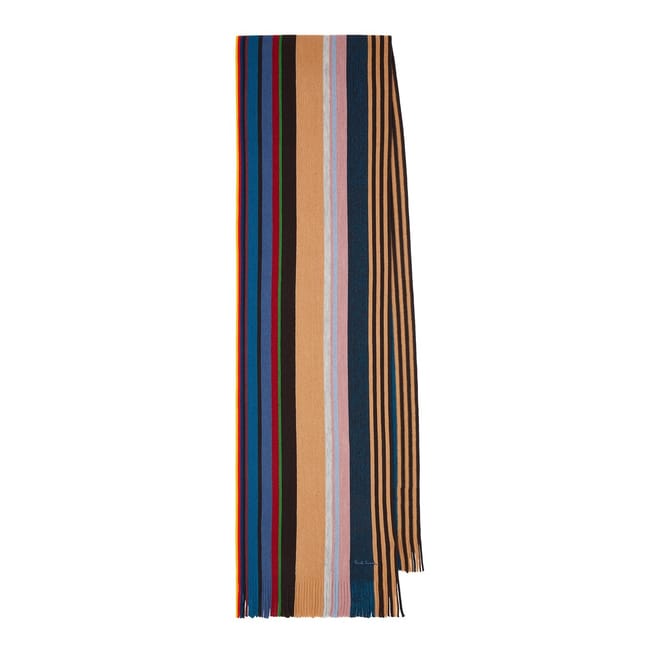 Stripe Wool Scarf