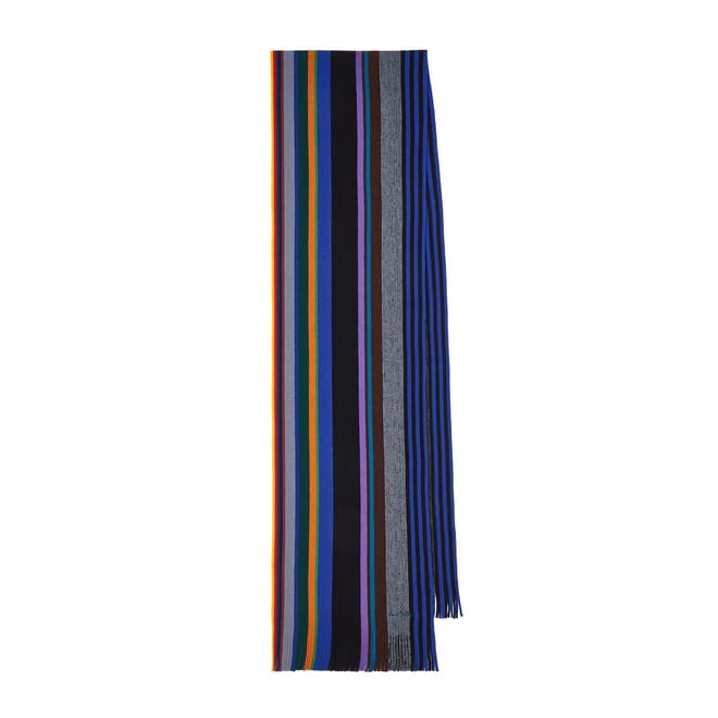 Stripe Wool Scarf