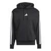 Mens Fleece 3 Stripes Hoodie
