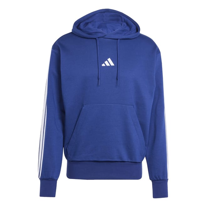 Mens Fleece 3 Stripes Hoodie