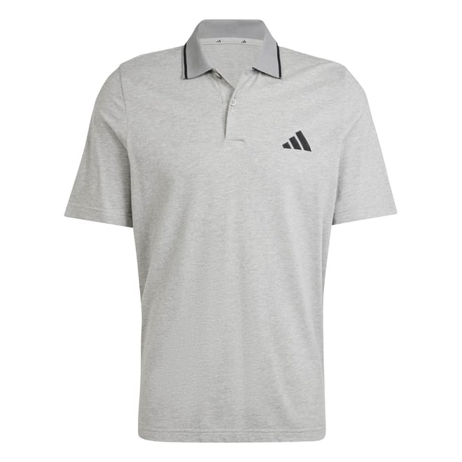 Mens Essentials Cotton 3 Stripes Polo Shirt