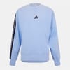 Mens Essentials 3 Stripes Fleece Sweatshirt