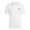 Mens Essentials Cotton 3 Stripes Polo Shirt