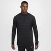 Winter Warrior Zip Neck Raglan Drill Top