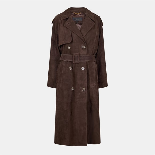 Dkaran Suede Trench