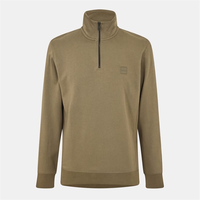 Zetrust Zip Neck Soft Terryclover The Head Sweatshirt