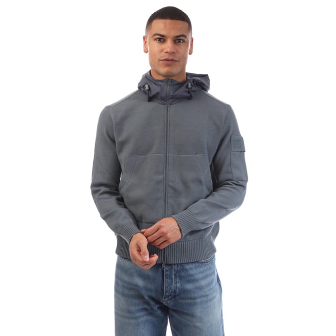 Extrafine Merino Wool Full Zip Hoodie