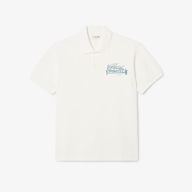 Classic Fit Printed L.12.12 Polo Shirt