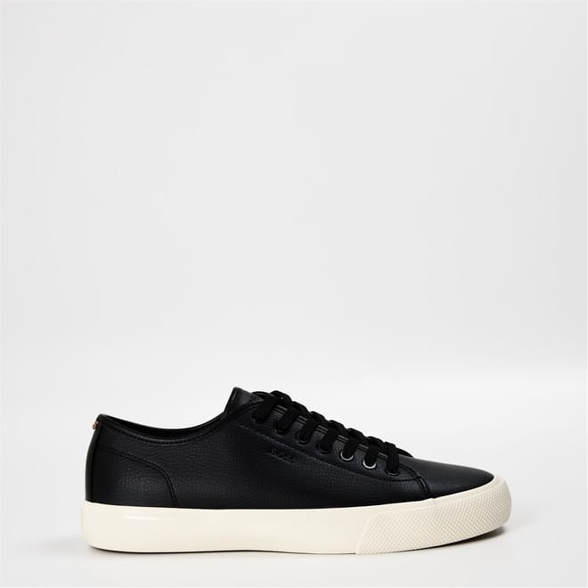 Low Profile Sporty Trainers With Rubber Soles