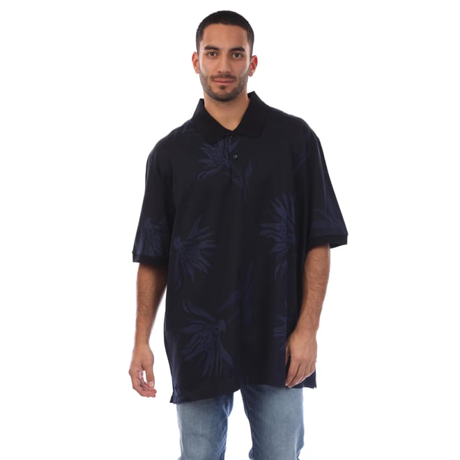 C-Parris 13 Floral Jacquard Polo Shirt