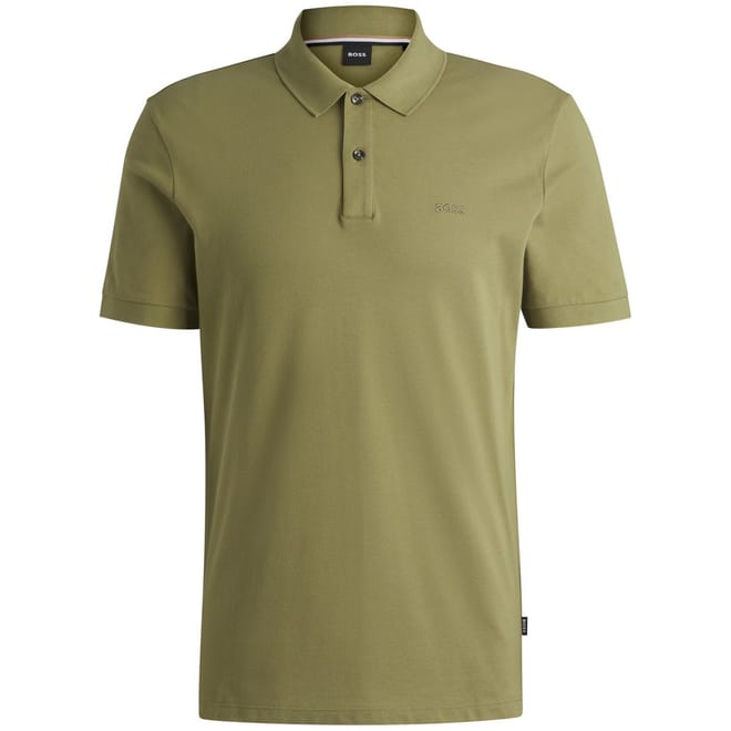 Hbb Pallas Polo Iconic Logo Embroidered Shirt