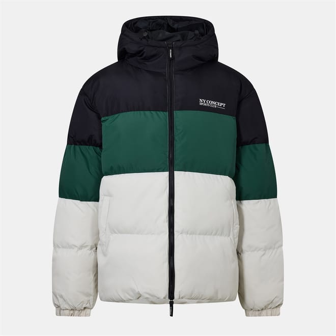 Conc Blk Buble Jacket