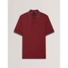 Jacquard Short Sleeve Polo Shirt