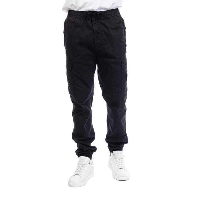 Supima Cotton Twill Cargo Joggers