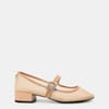 Champaign Block Heel Court Shoes