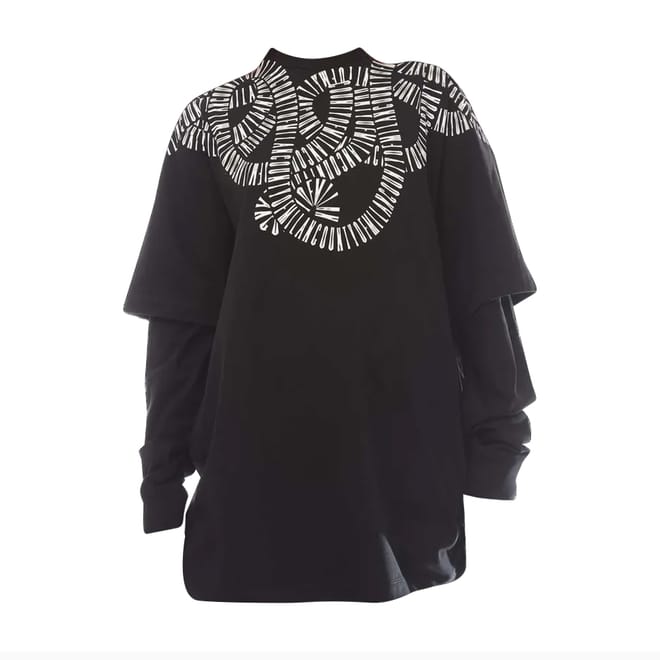 Snake Wings Double Sleeve T-Shirt