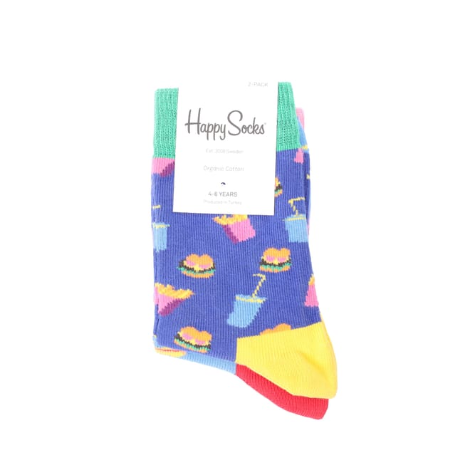 Infants 2 Pack of Hamburger Socks