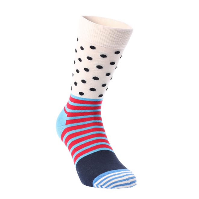 Stripe and Dot Socks