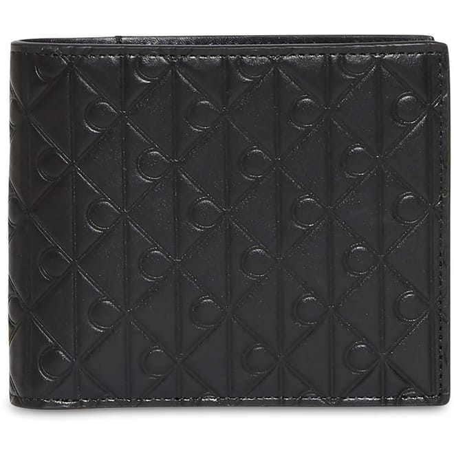 Emboss Billfold Wallet With Coin Pocket